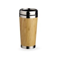 Copo Personalizado em Bambu e INOX (500ml)